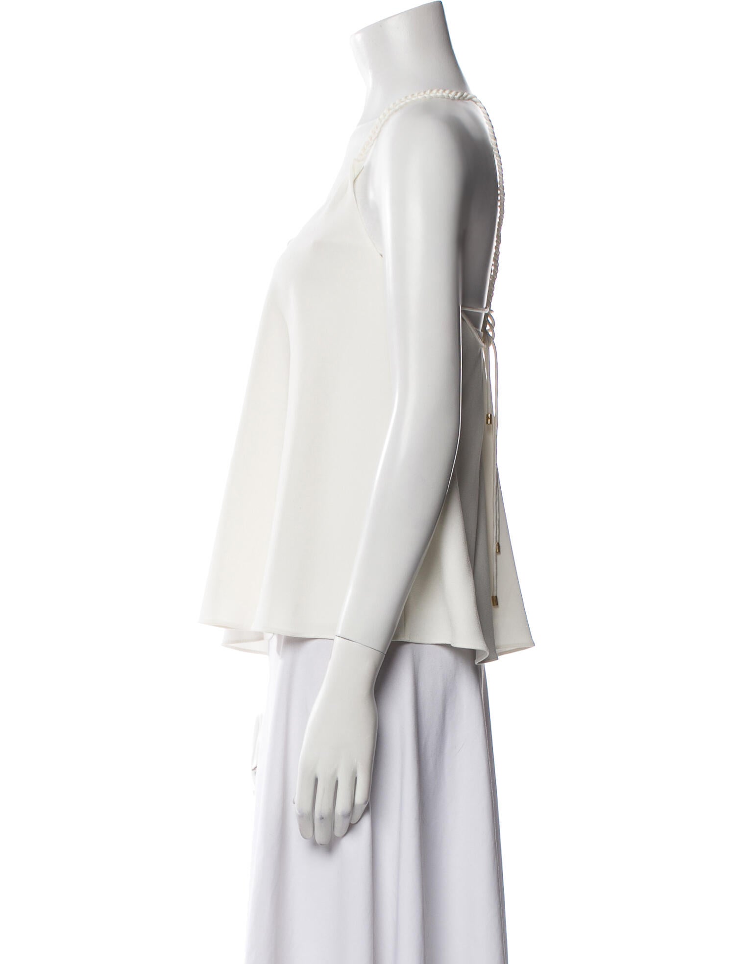 Derek Lam 10 Crosby V-Neck Sleeveless Top