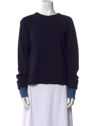 Derek Lam 10 Crosby Merino Wool Crew Neck Sweater