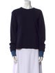 Derek Lam 10 Crosby Merino Wool Crew Neck Sweater