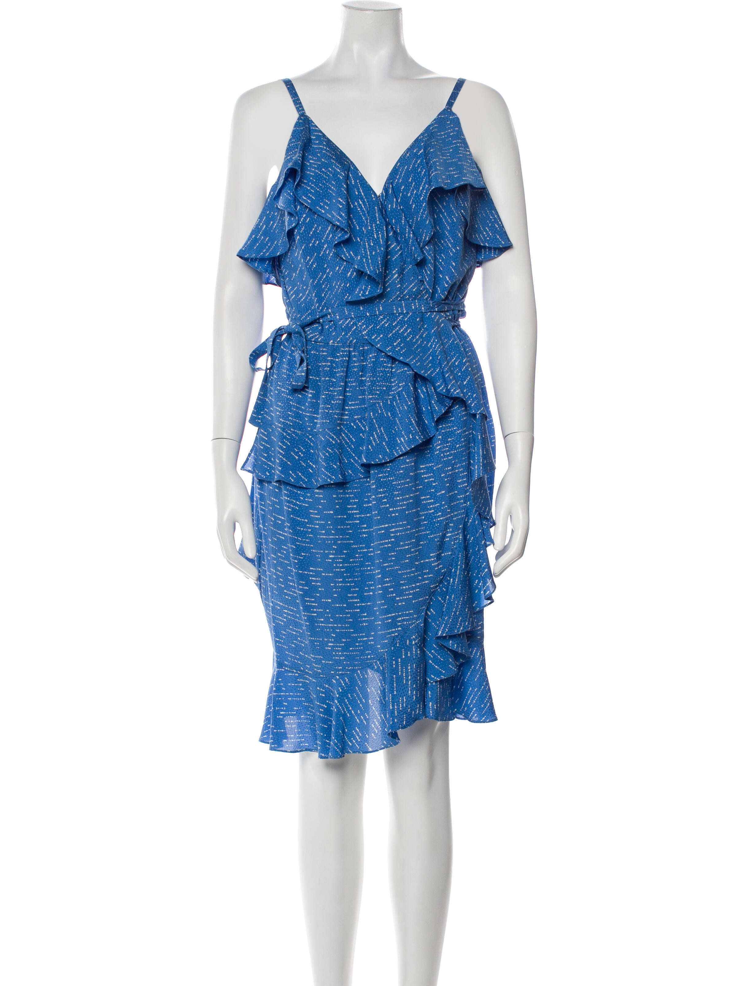 Derek Lam 10 Crosby Silk Knee-Length Dress