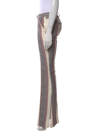 Derek Lam 10 Crosby Striped Wide Leg Pants