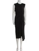 Derek Lam 10 Crosby Crew Neck Long Dress