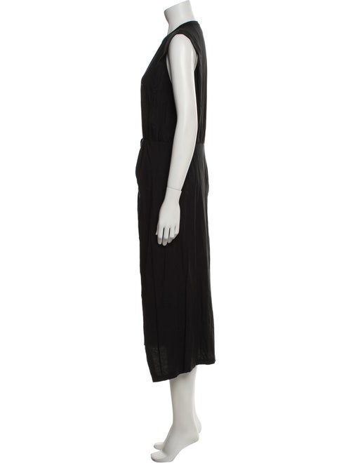 Derek Lam 10 Crosby Crew Neck Long Dress
