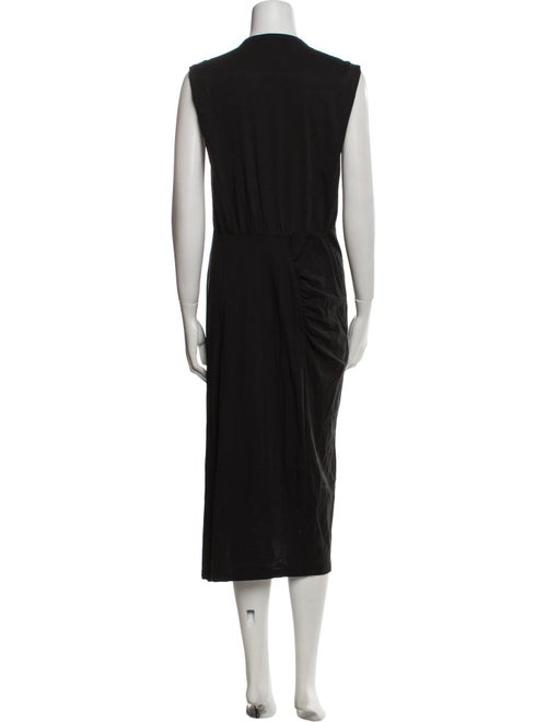 Derek Lam 10 Crosby Crew Neck Long Dress