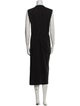 Derek Lam 10 Crosby Crew Neck Long Dress