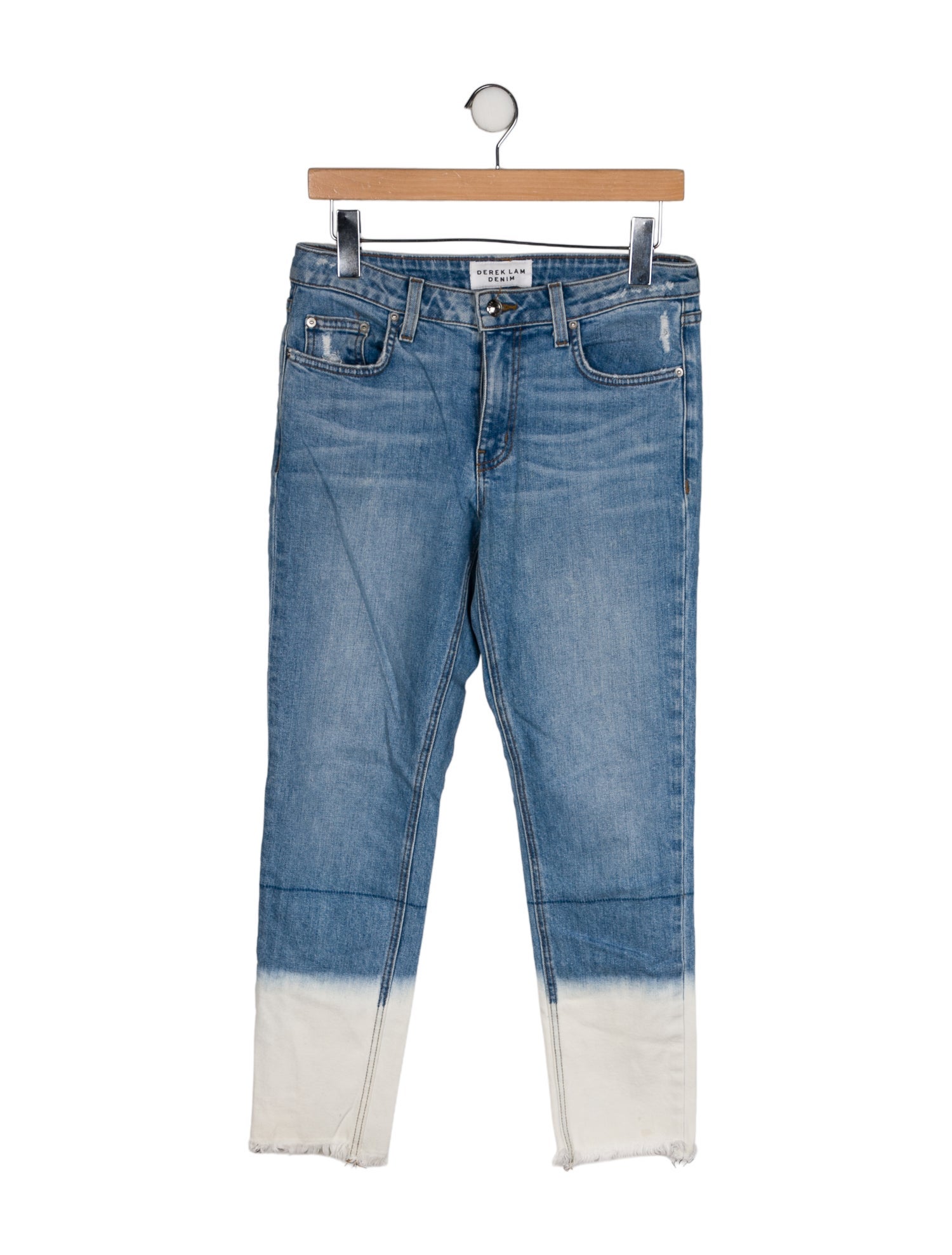 Derek Lam 10 Crosby Mid-Rise Skinny Leg Jeans