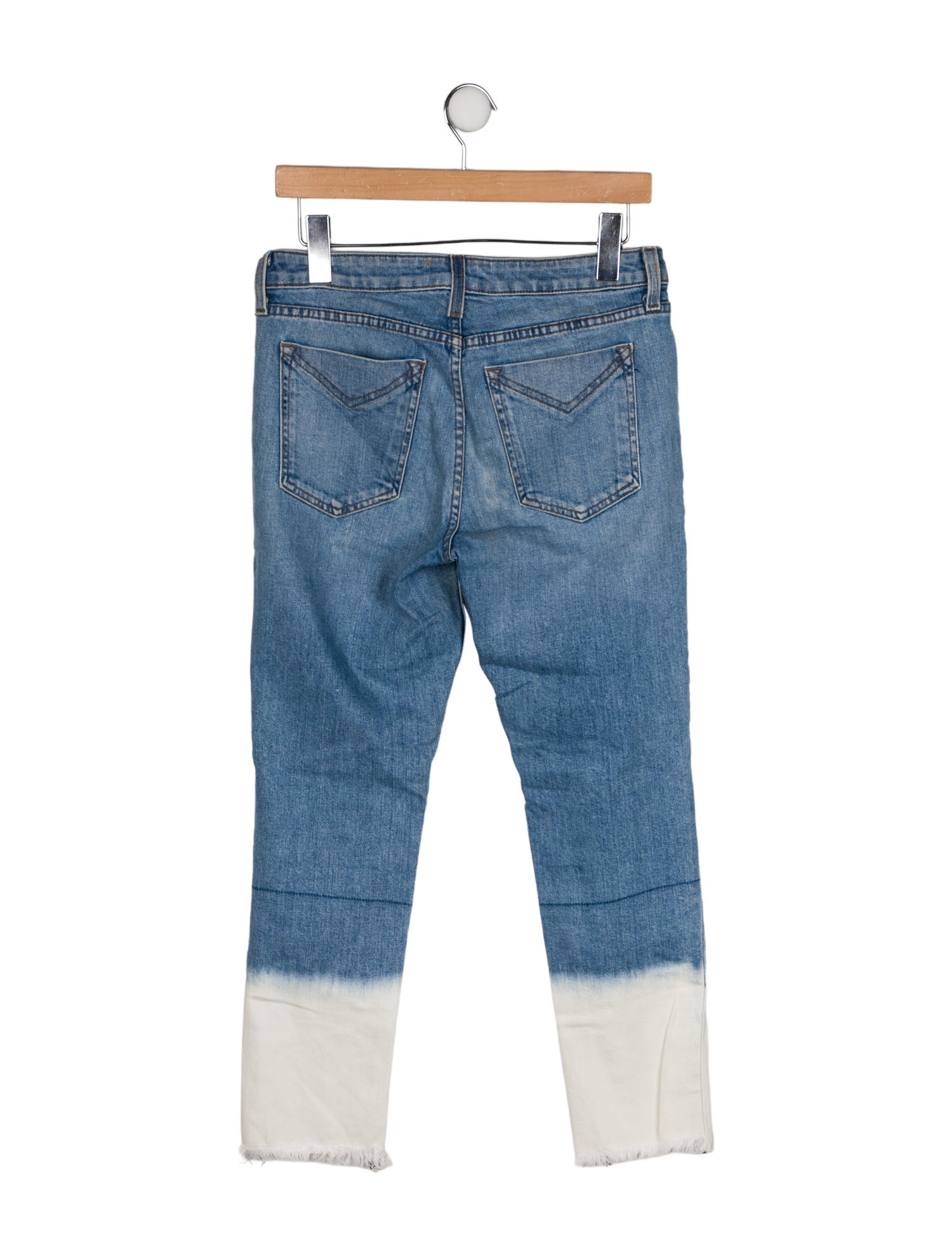 Derek Lam 10 Crosby Mid-Rise Skinny Leg Jeans