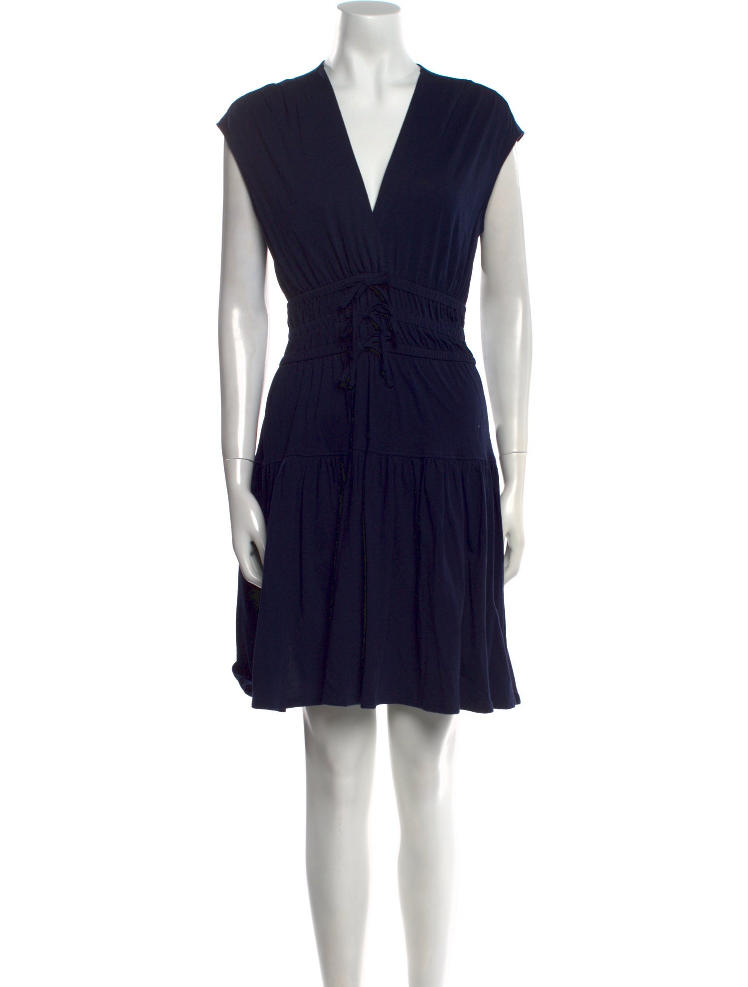 Derek Lam 10 Crosby V-Neck Mini Dress w/ Tags