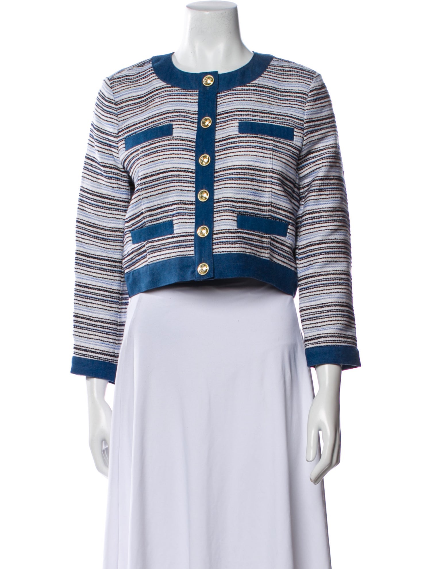 Derek Lam 10 Crosby Printed Evening Jacket w/ Tags