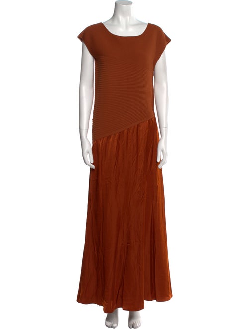 Derek Lam 10 Crosby Scoop Neck Long Dress