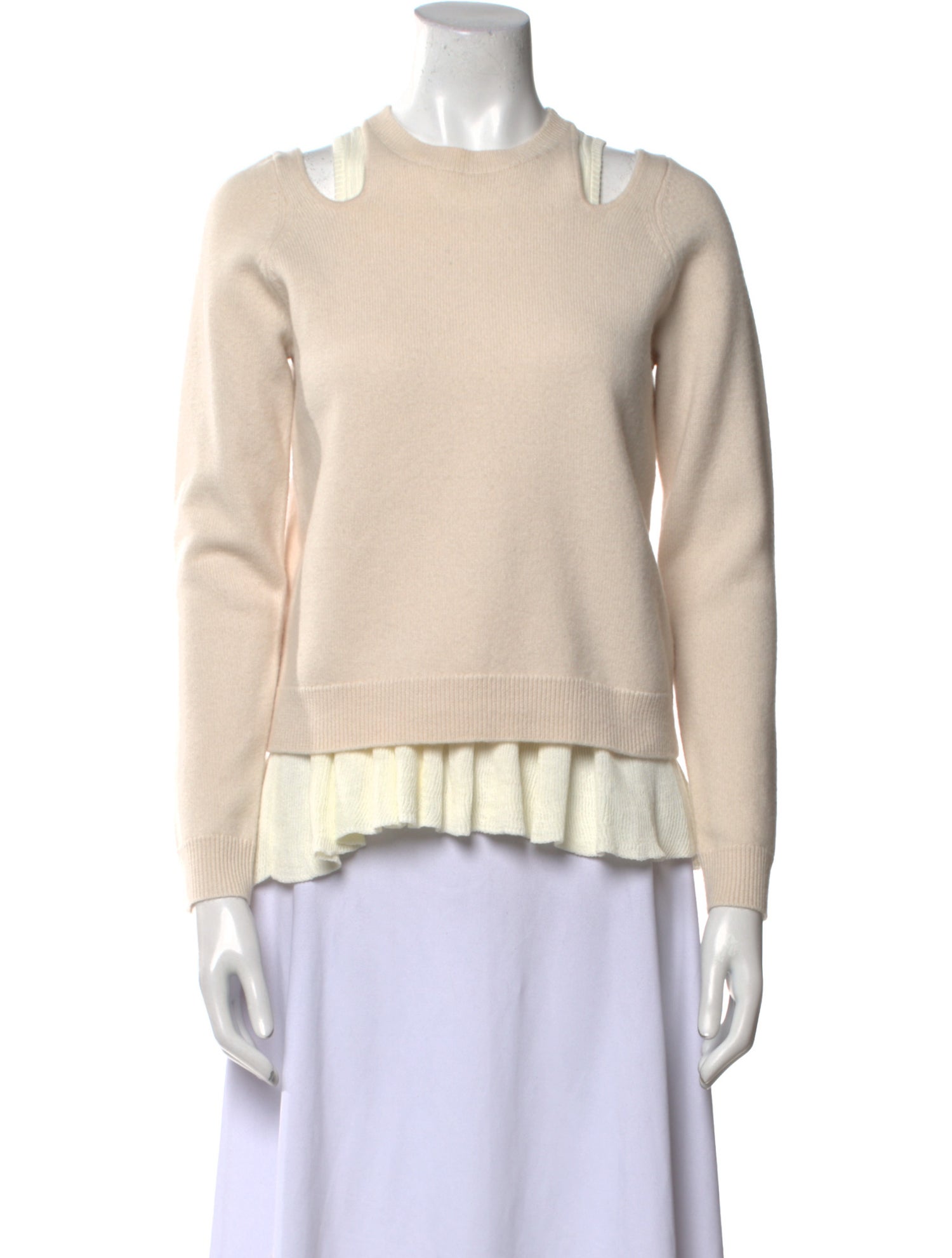 Derek Lam 10 Crosby Wool Crew Neck Sweatshirt