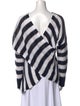 Derek Lam 10 Crosby Linen Striped Sweatshirt