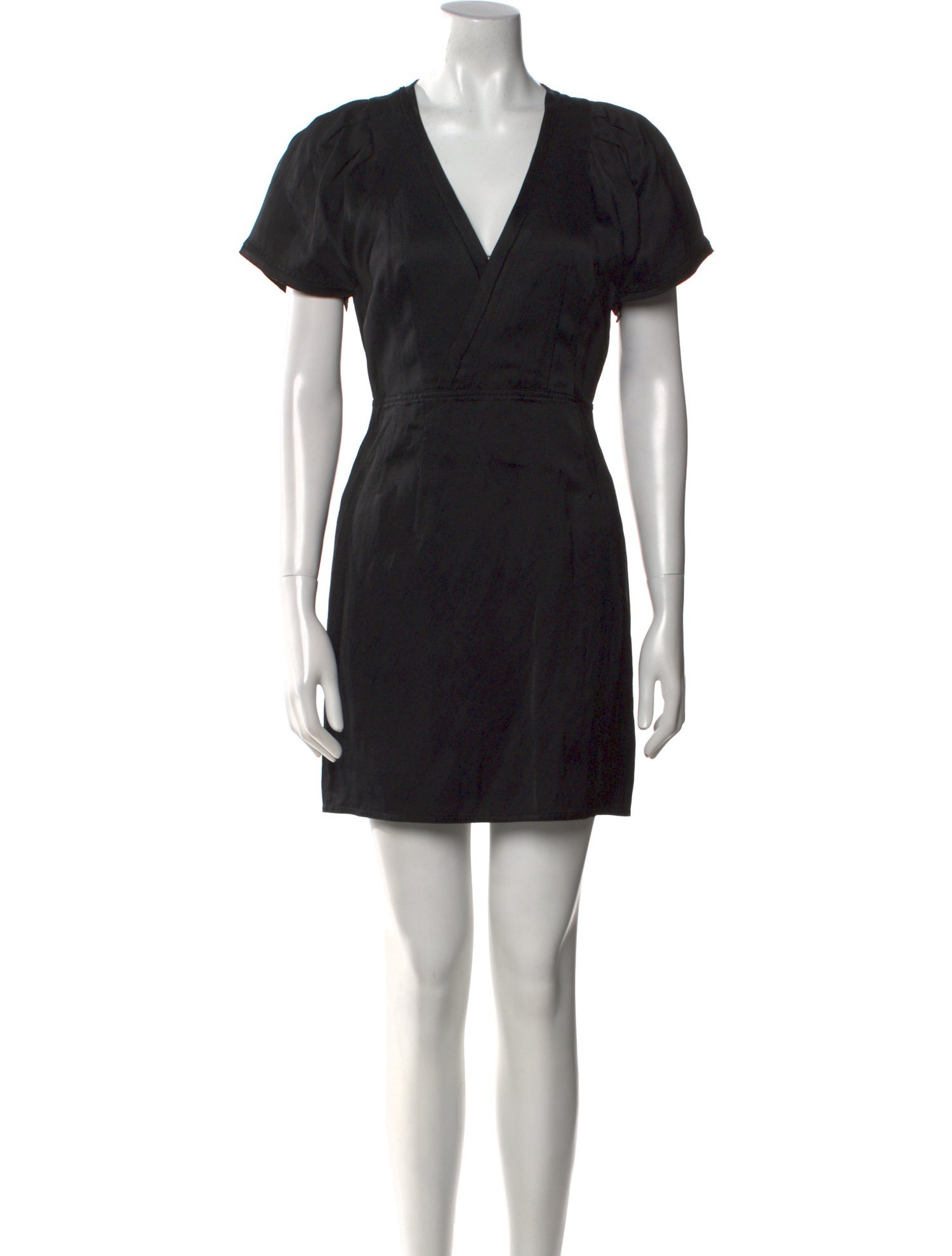 Derek Lam 10 Crosby V-Neck Mini Dress