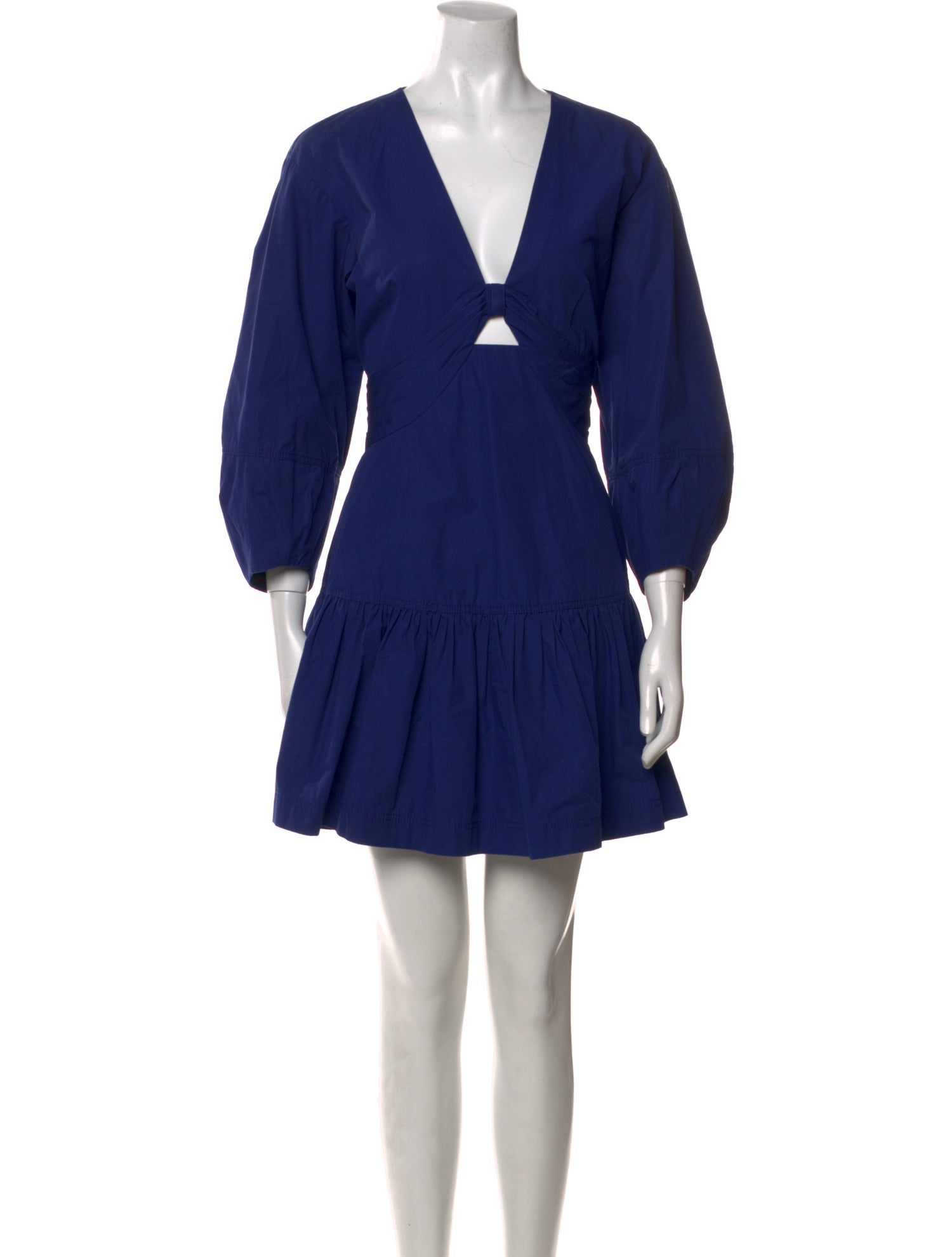 Derek Lam 10 Crosby V-Neck Mini Dress