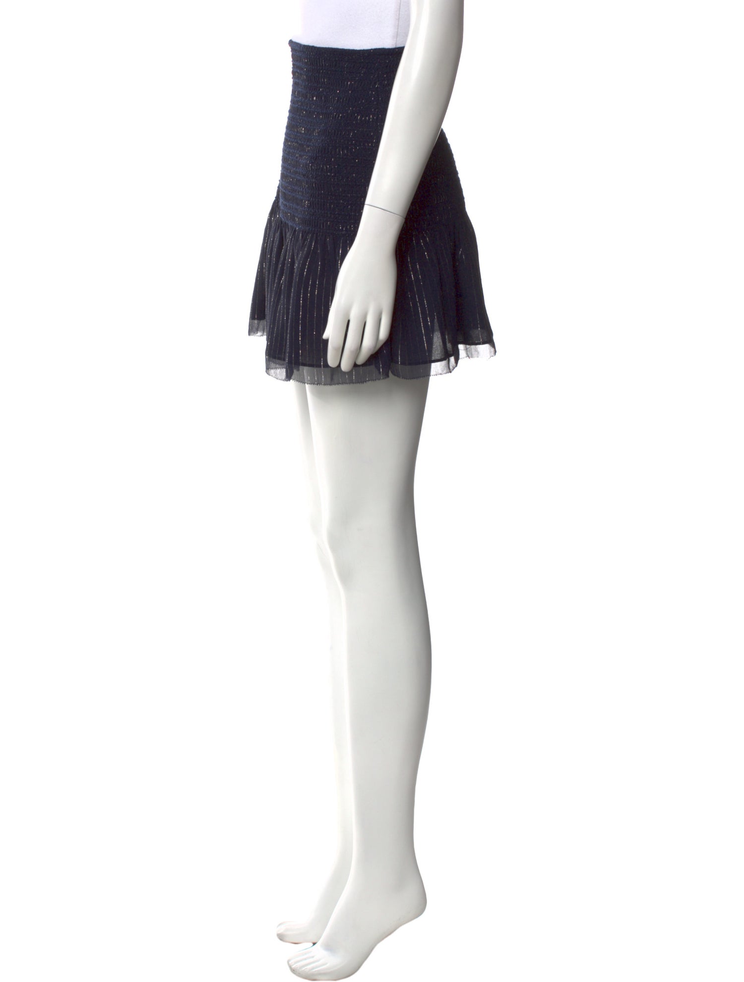 Derek Lam 10 Crosby Silk Mini Skirt