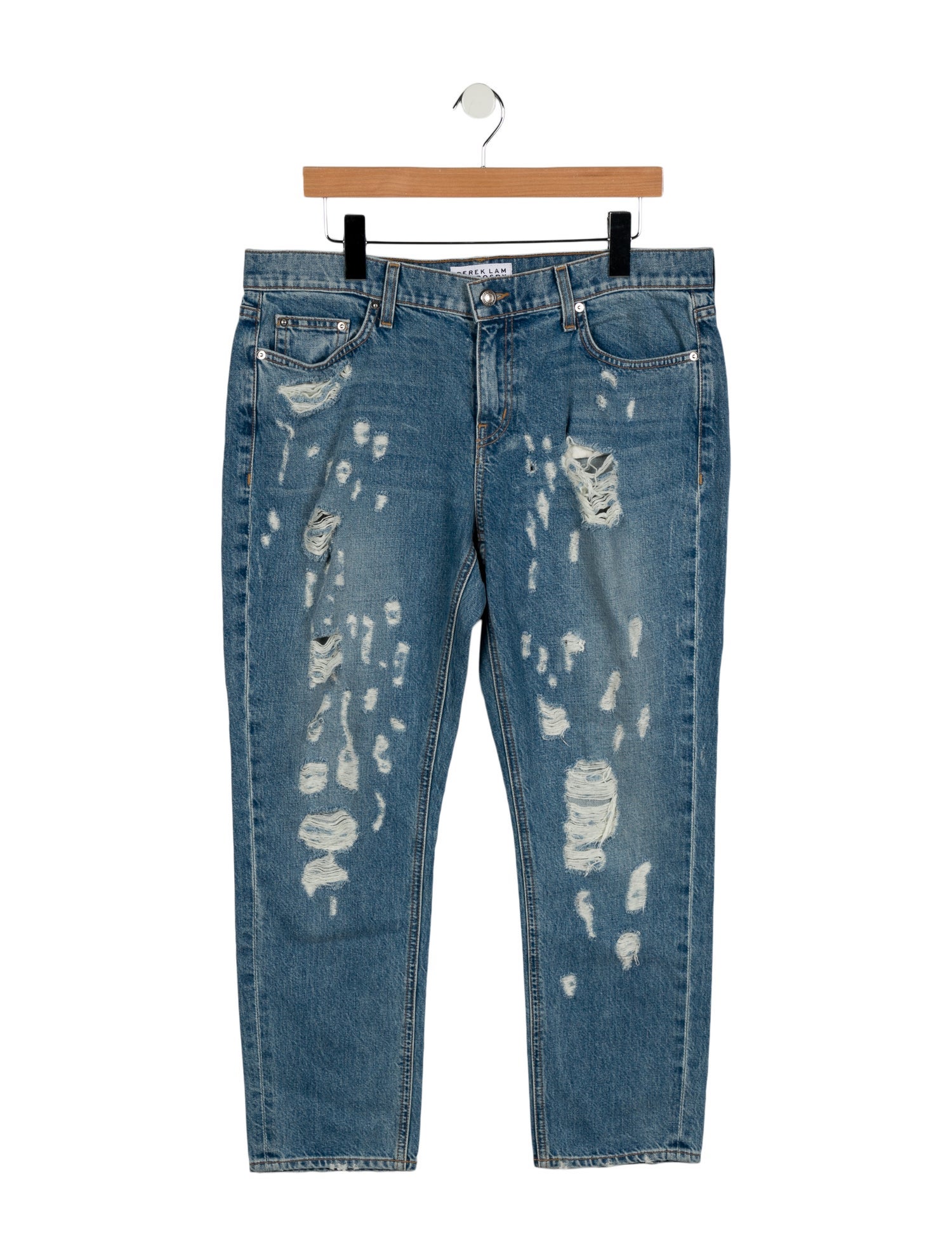 Derek Lam 10 Crosby Mid-Rise Straight Leg Jeans w/ Tags