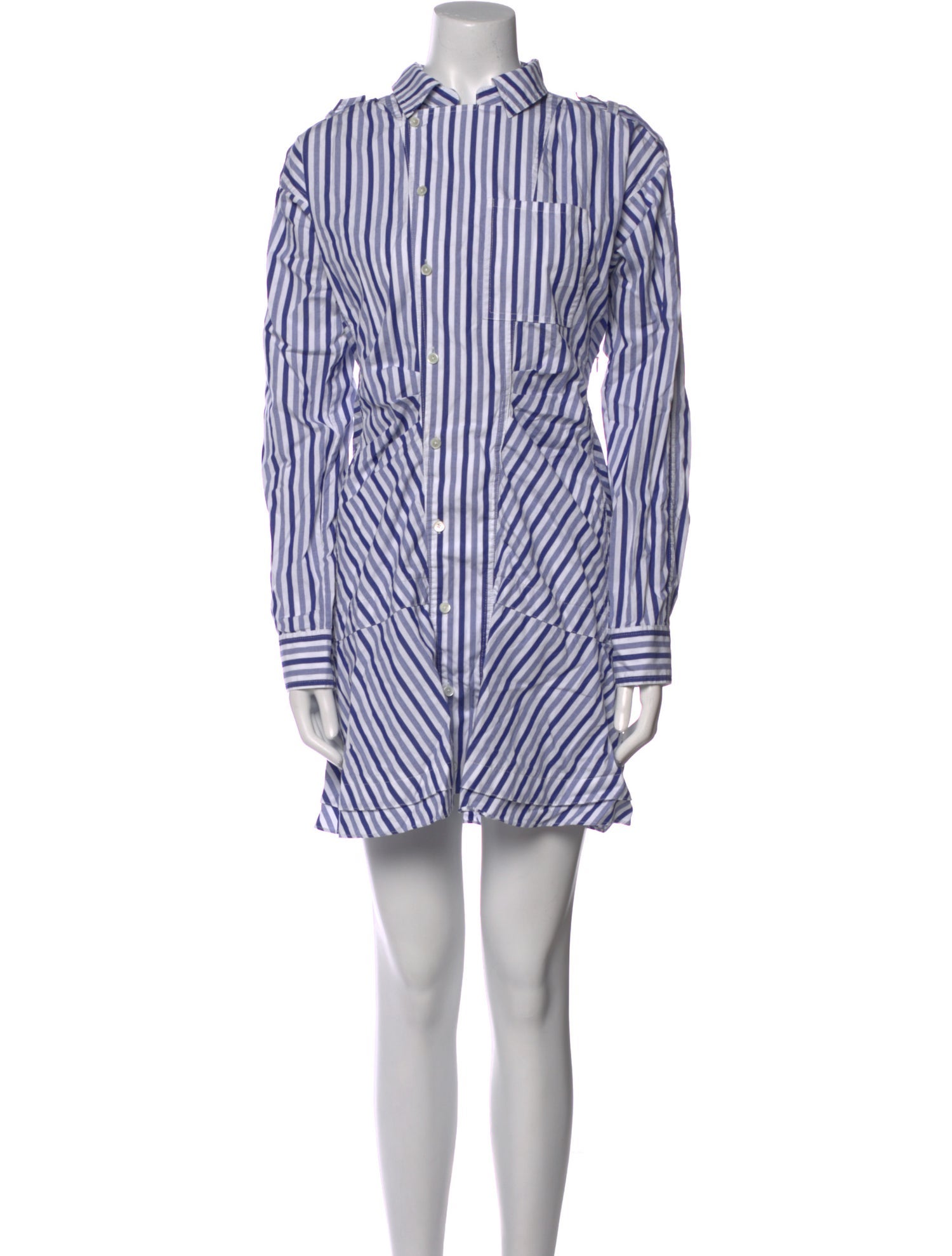 Derek Lam 10 Crosby Striped Mini Dress