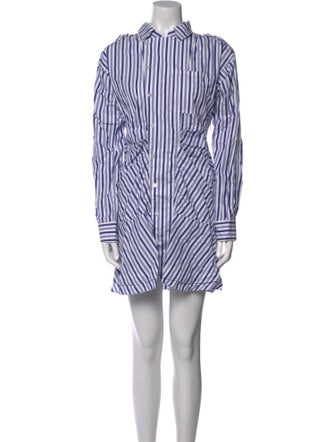Derek Lam 10 Crosby Striped Mini Dress