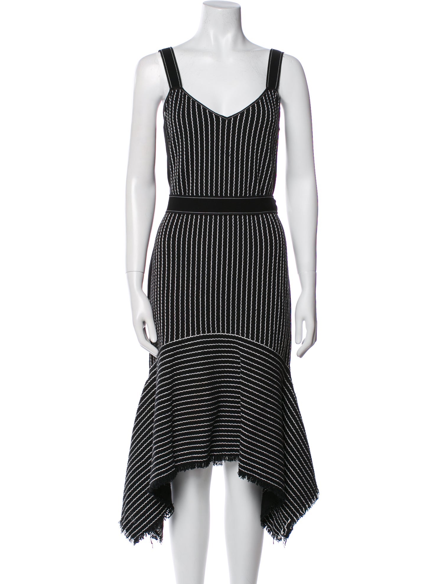 Derek Lam 10 Crosby Striped Long Dress