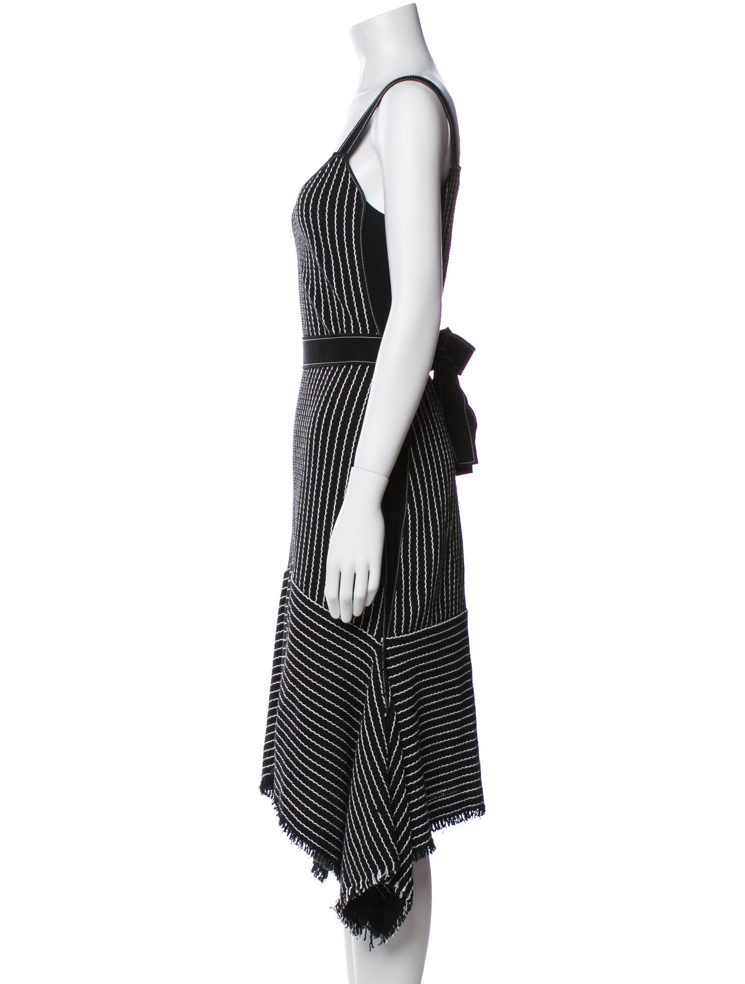 Derek Lam 10 Crosby Striped Long Dress
