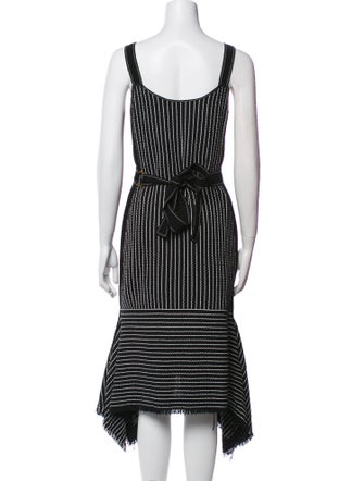 Derek Lam 10 Crosby Striped Long Dress