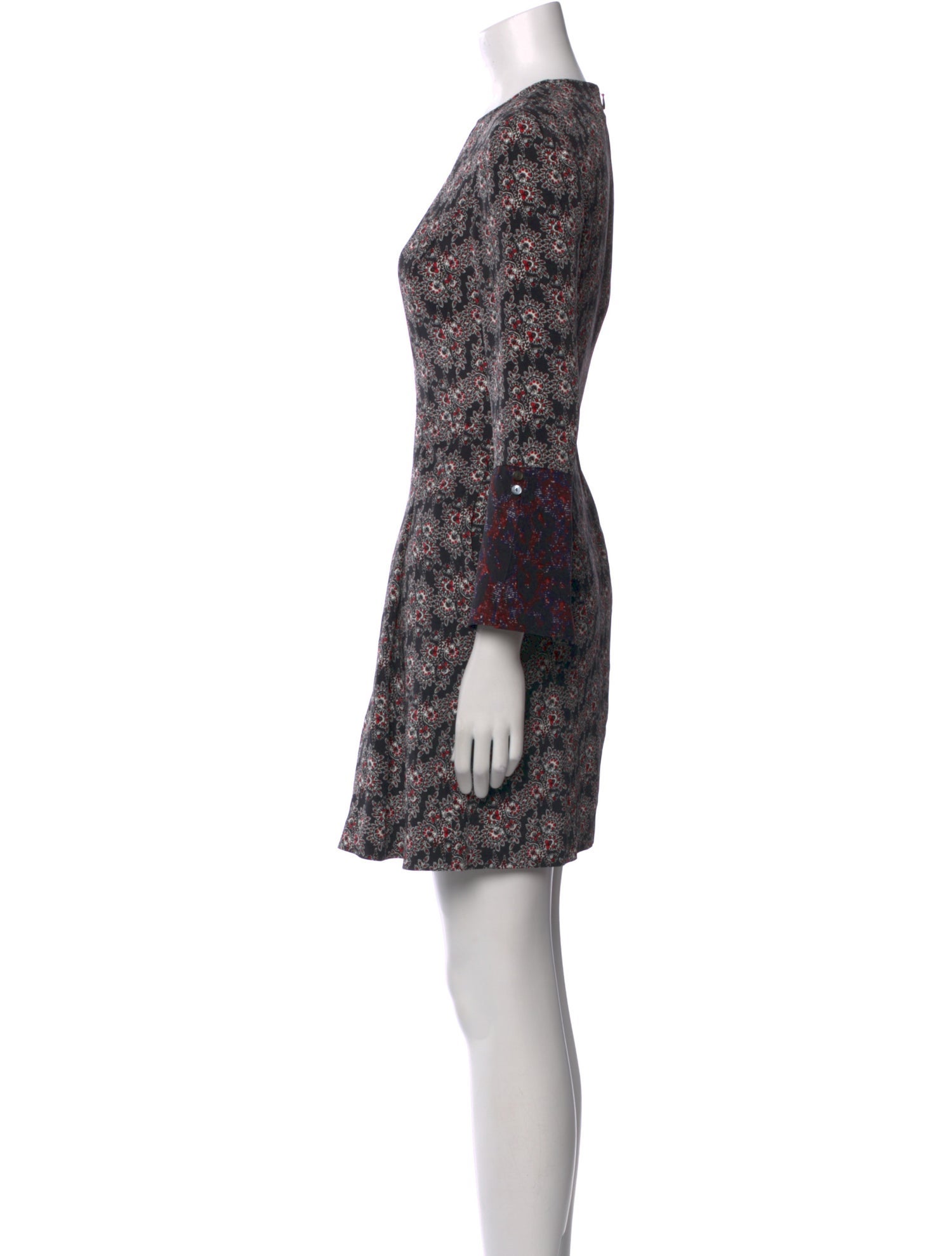 Derek Lam 10 Crosby Silk Mini Dress