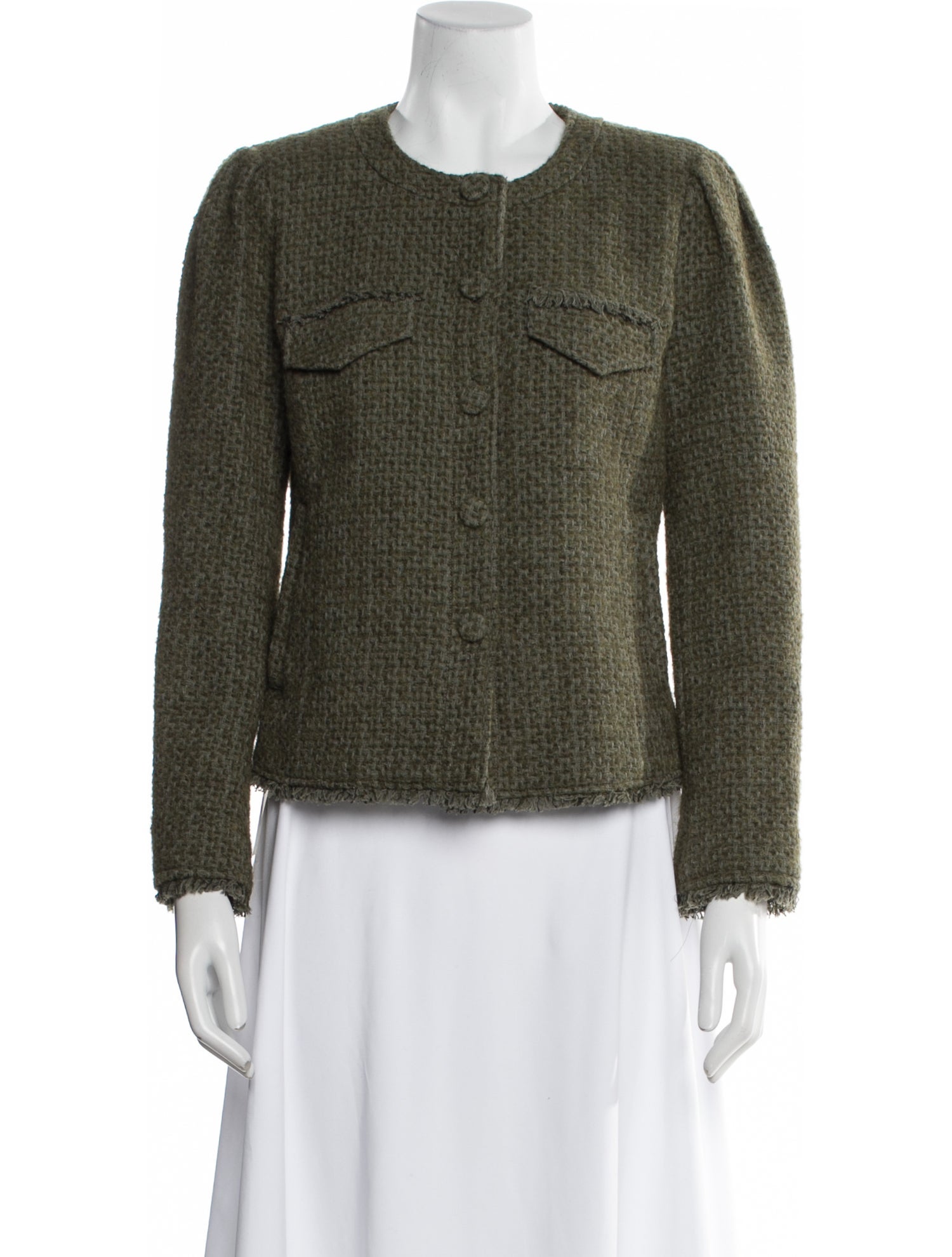 Derek Lam 10 Crosby Houndstooth Print Evening Jacket