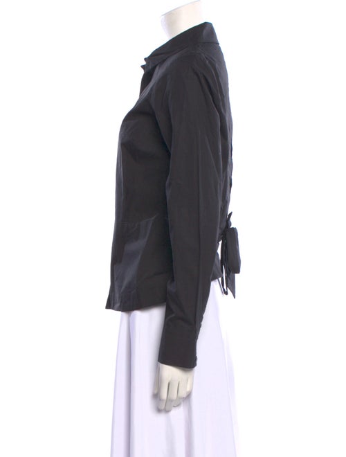 Derek Lam 10 Crosby Long Sleeve Button-Up Top