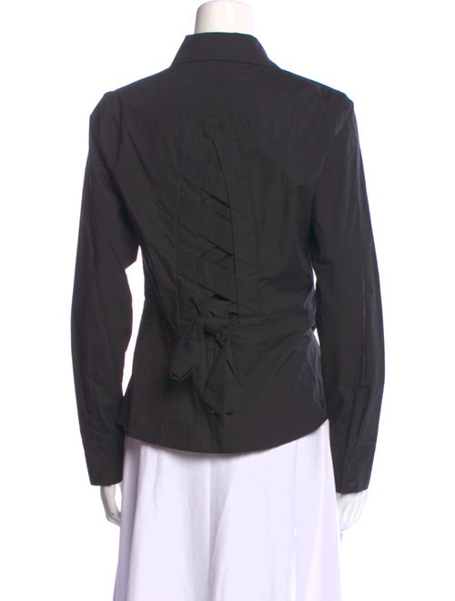 Derek Lam 10 Crosby Long Sleeve Button-Up Top