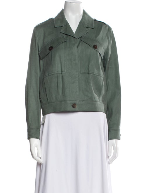 Derek Lam 10 Crosby Linen Utility Jacket