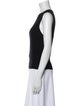Derek Lam 10 Crosby Crew Neck Sleeveless Top