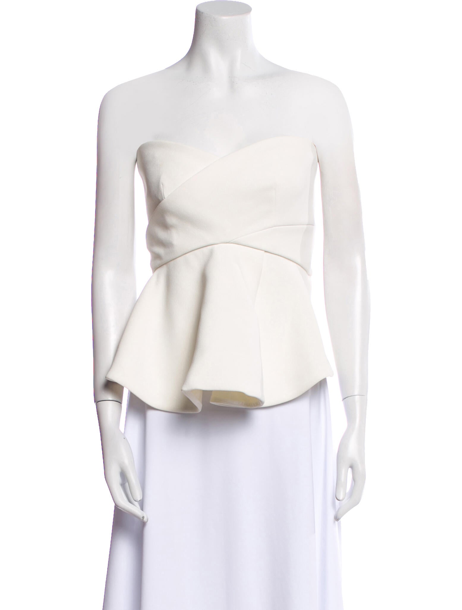 Derek Lam 10 Crosby Strapless Top