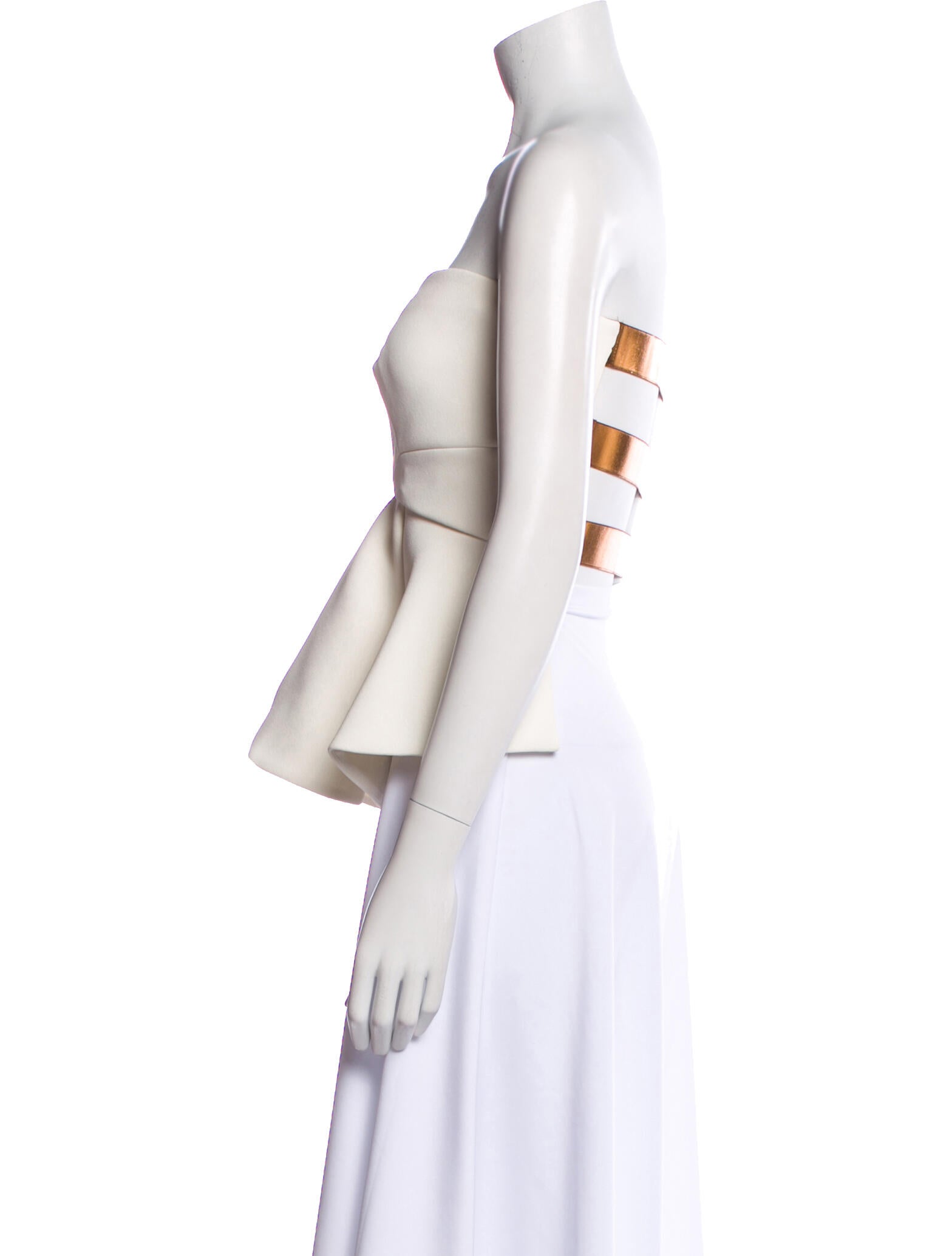 Derek Lam 10 Crosby Strapless Top