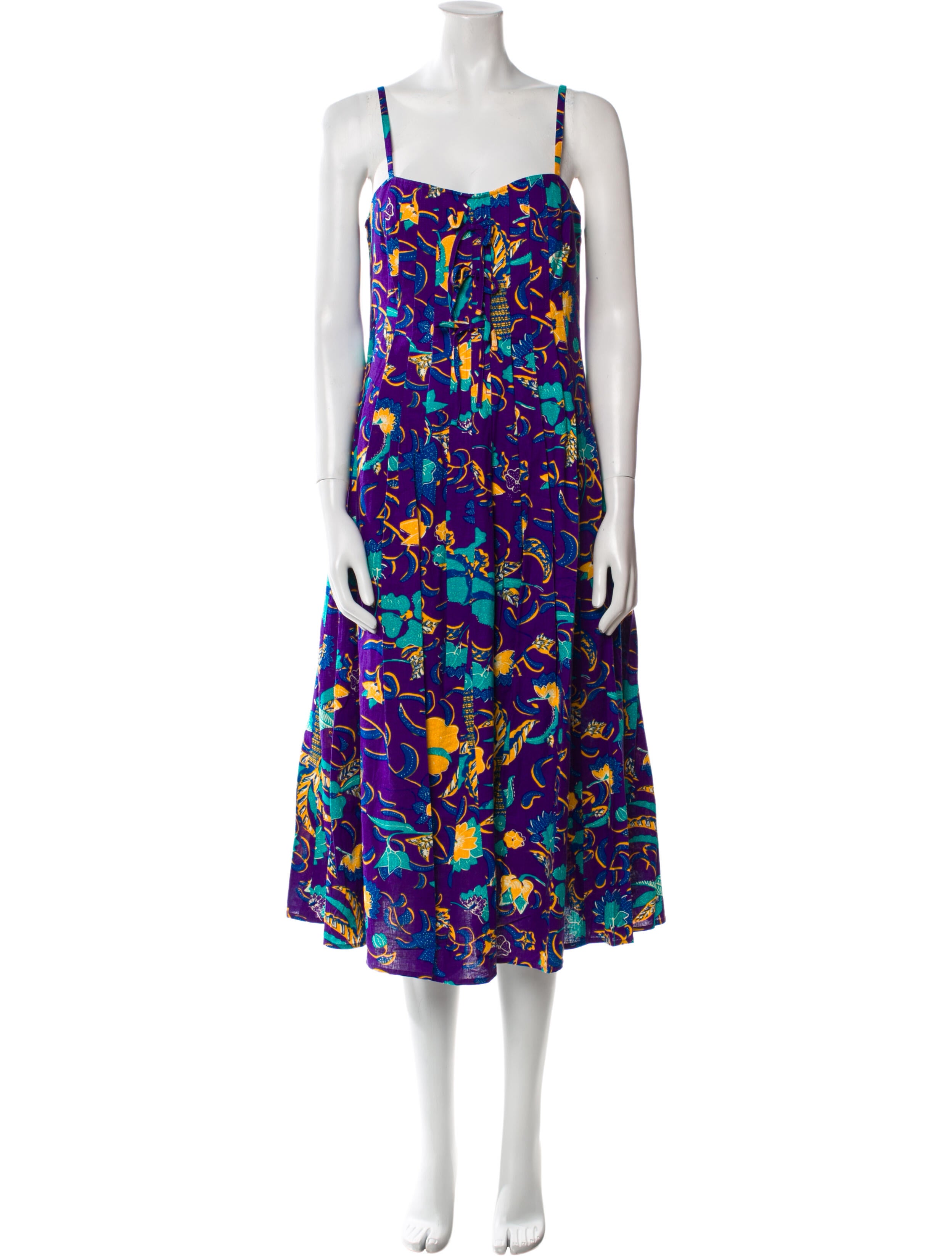 Derek Lam 10 Crosby Floral Print Midi Length Dress w/ Tags