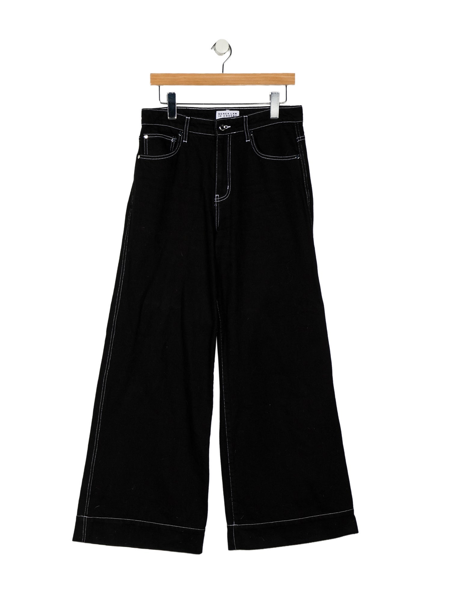 Derek Lam 10 Crosby High-Rise Wide Leg Jeans