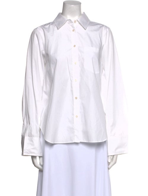 Derek Lam 10 Crosby Long Sleeve Button-Up Top