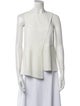 Derek Lam 10 Crosby Crew Neck Sleeveless Blouse