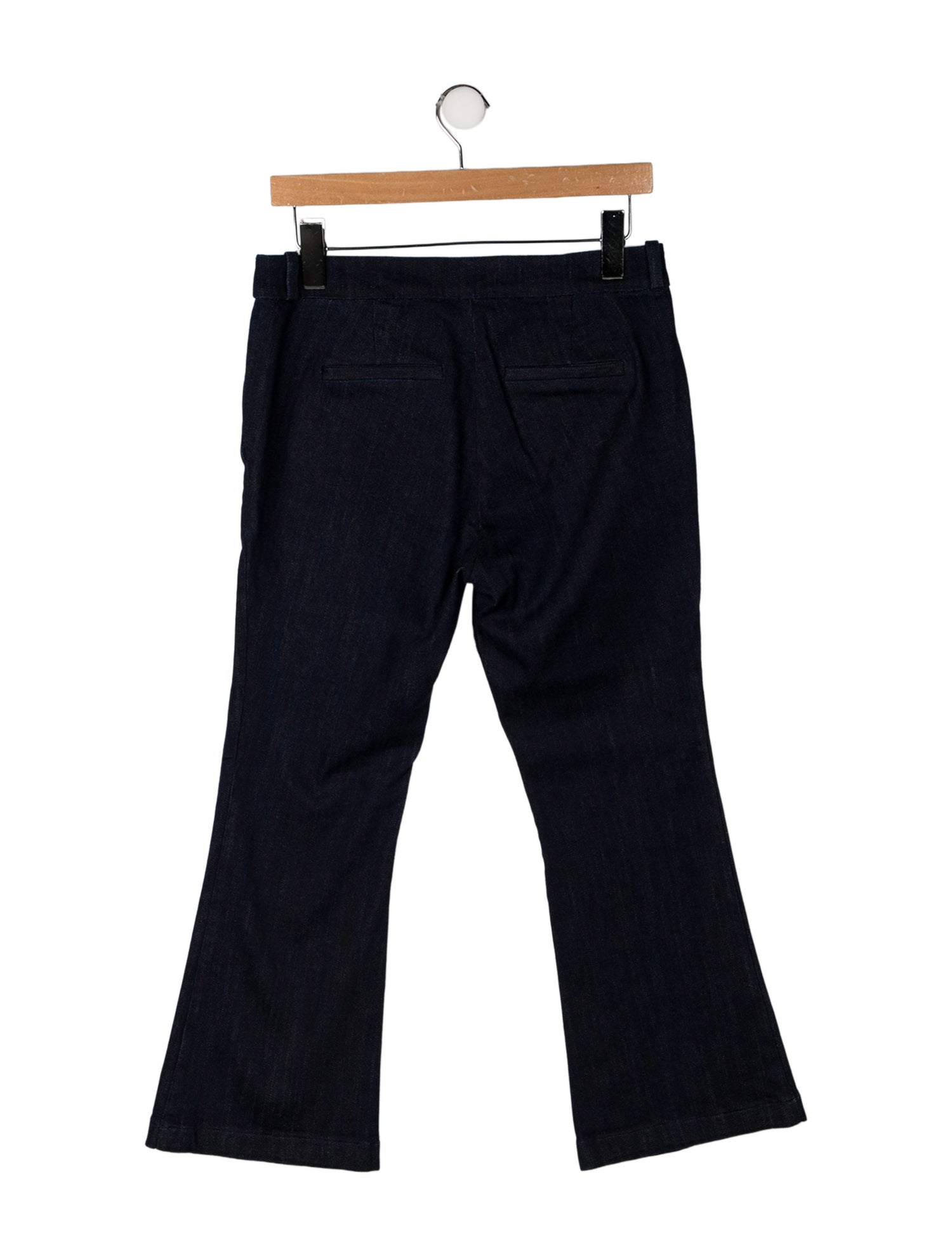 Derek Lam 10 Crosby Mid-Rise Wide Leg Jeans