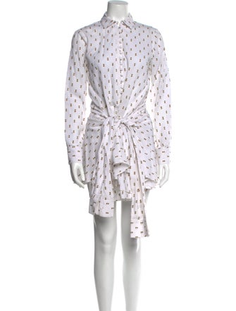 Derek Lam 10 Crosby Printed Mini Dress