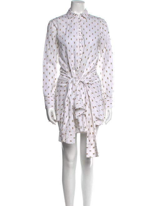 Derek Lam 10 Crosby Printed Mini Dress