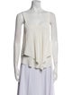 Derek Lam 10 Crosby V-Neck Sleeveless Top