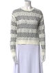 Derek Lam 10 Crosby Striped Crew Neck Sweater