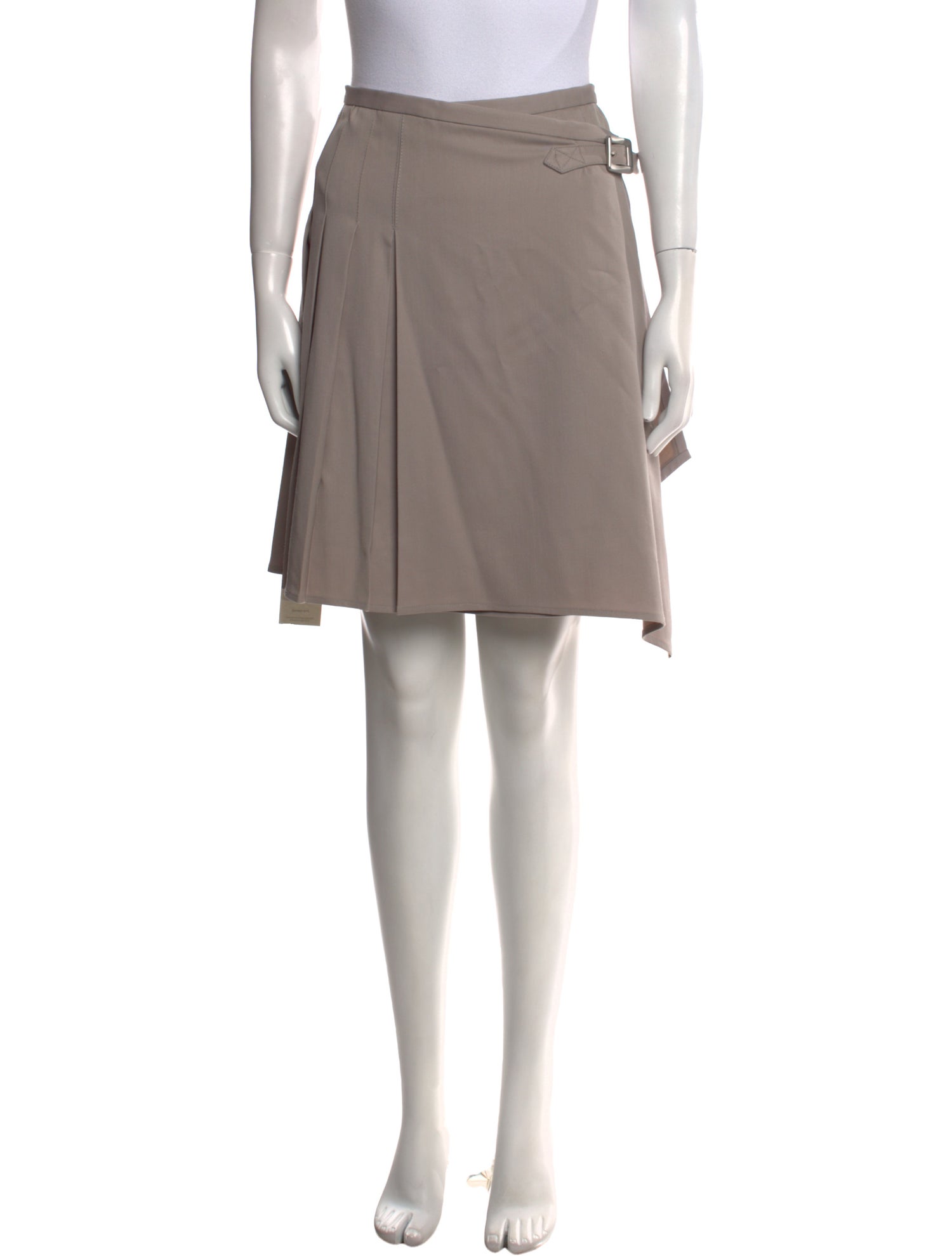Derek Lam 10 Crosby Pleated Accents Mini Skirt