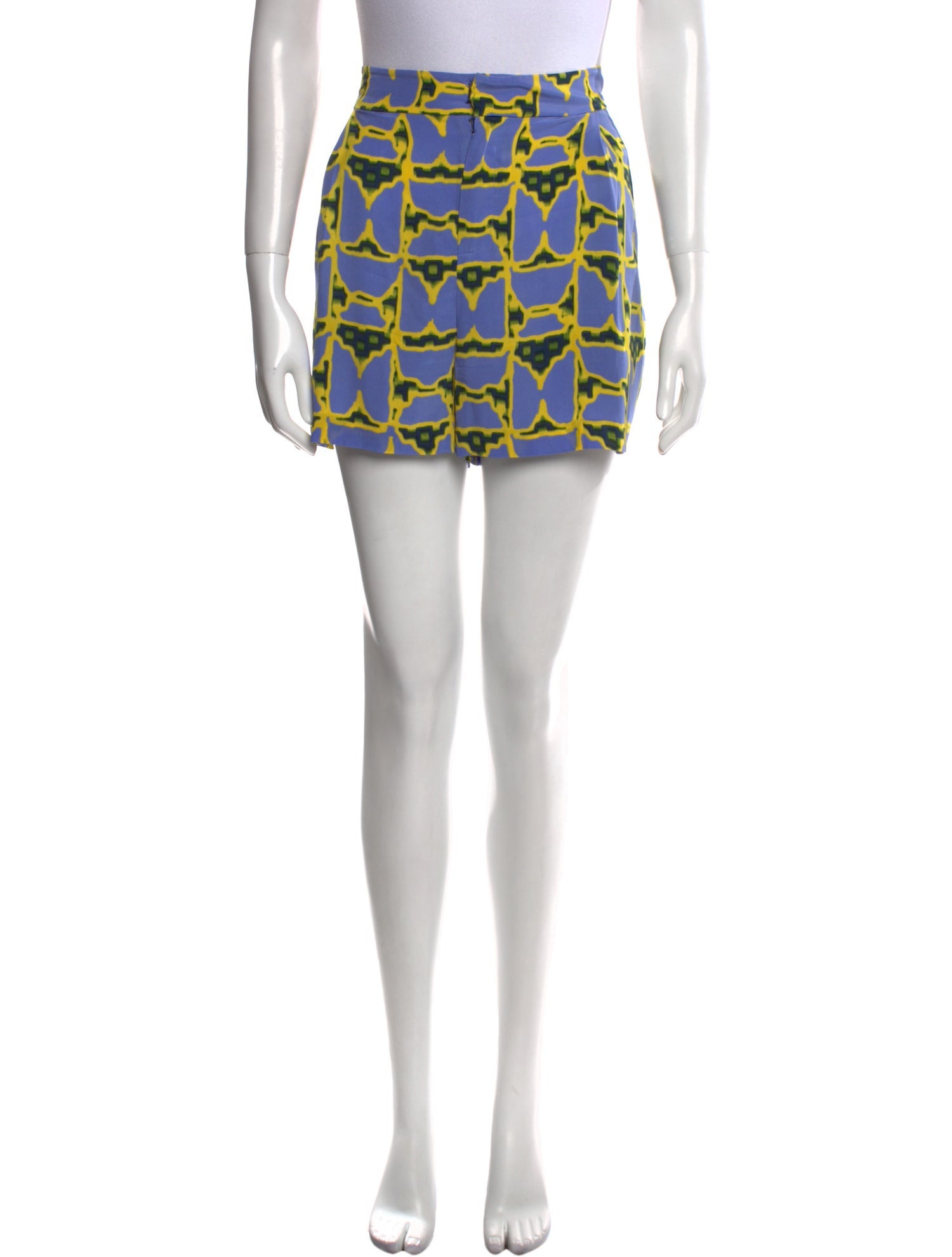 Derek Lam 10 Crosby Silk Mini Shorts