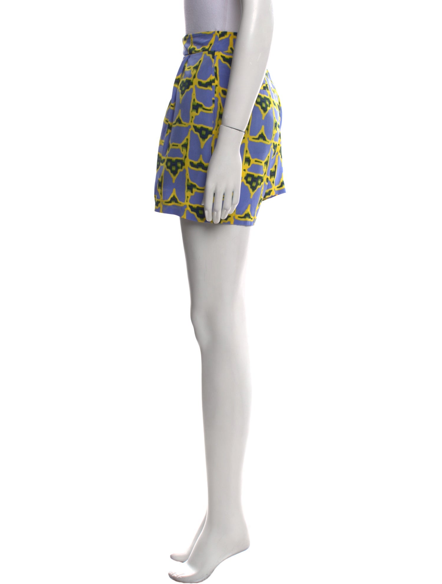 Derek Lam 10 Crosby Silk Mini Shorts