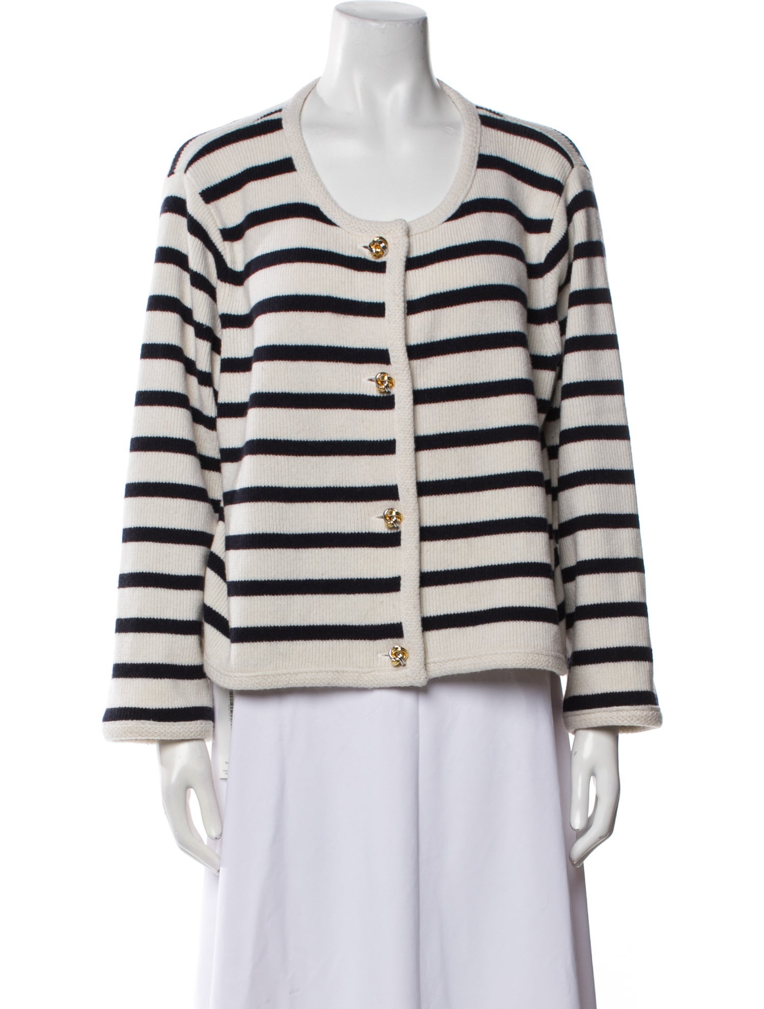 Derek Lam 10 Crosby Wool Striped Sweater