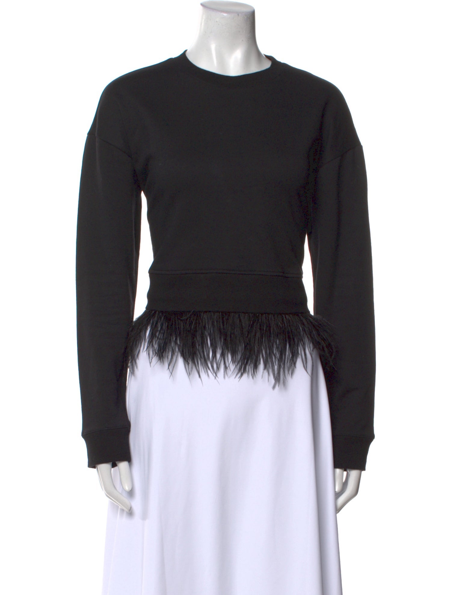 Derek Lam 10 Crosby Crew Neck Long Sleeve Sweatshirt