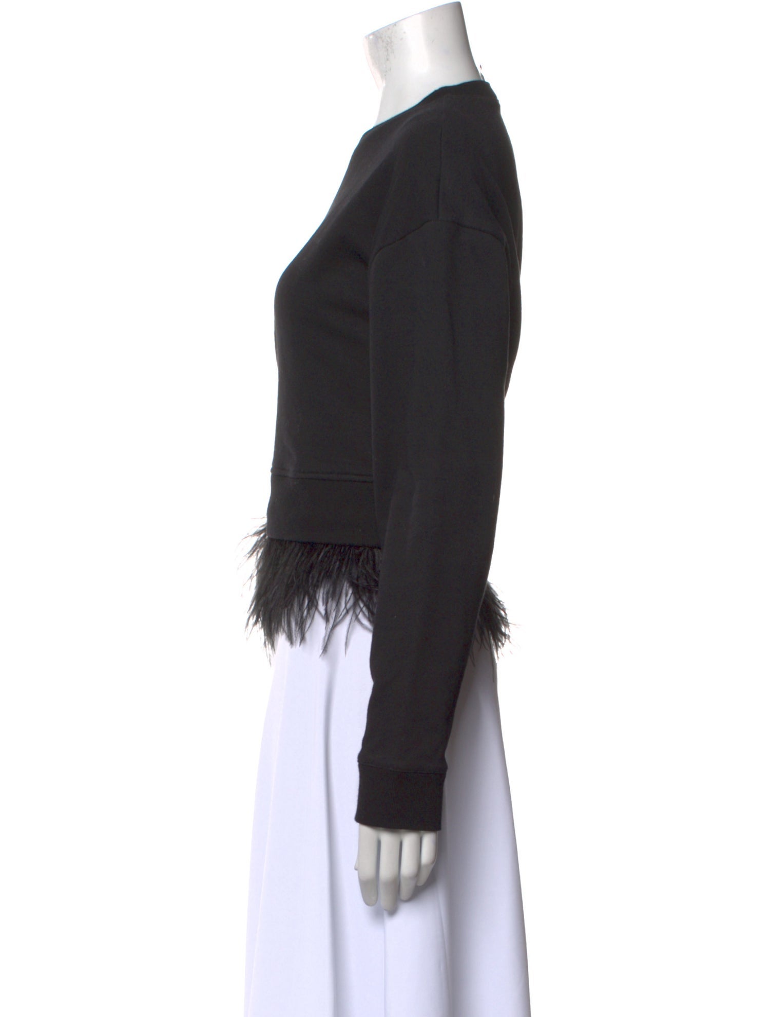 Derek Lam 10 Crosby Crew Neck Long Sleeve Sweatshirt