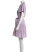 Derek Lam 10 Crosby Striped Knee-Length Dress