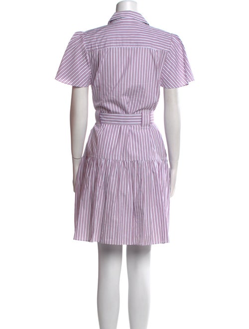 Derek Lam 10 Crosby Striped Knee-Length Dress